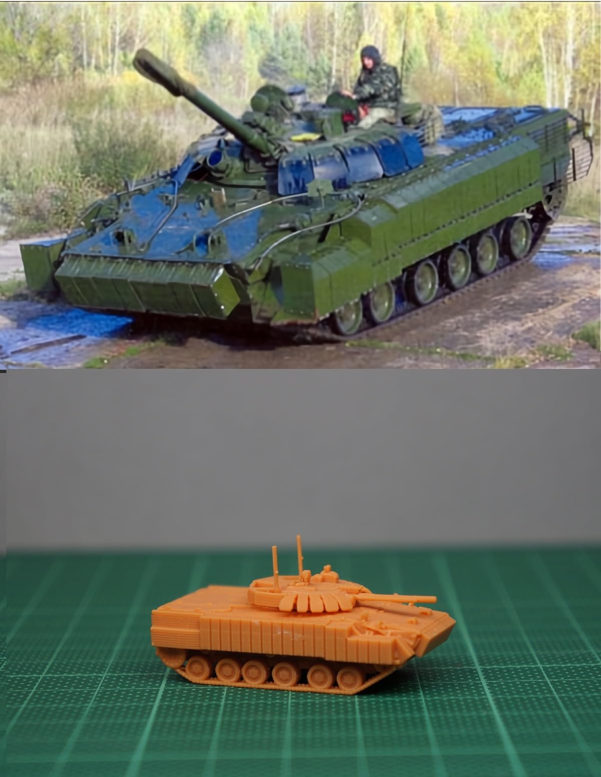 Amazon | 1/144 Russian BMP-3 ERA Infantry Fighting Vehicle Resin